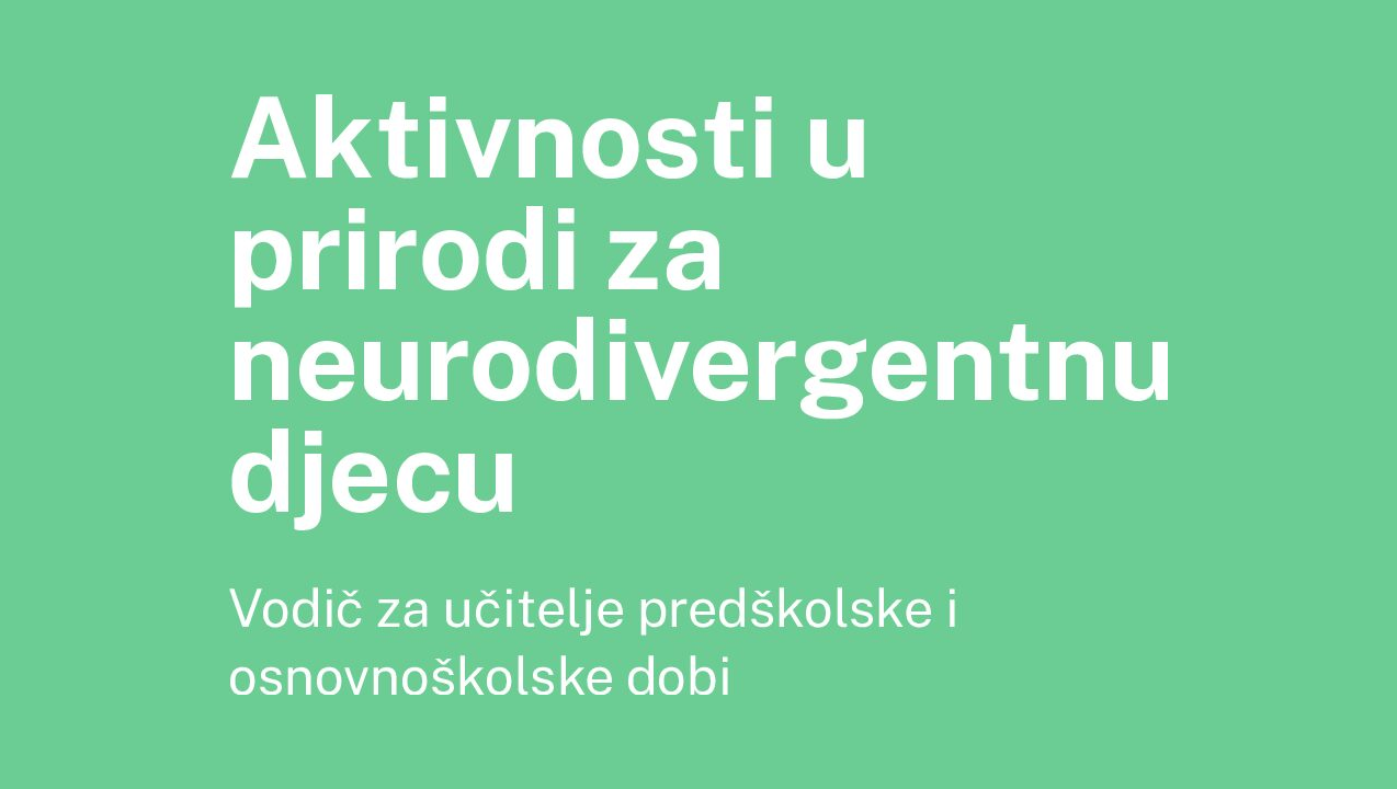Neurodiverse Nature-based Activities Booklet Croatian